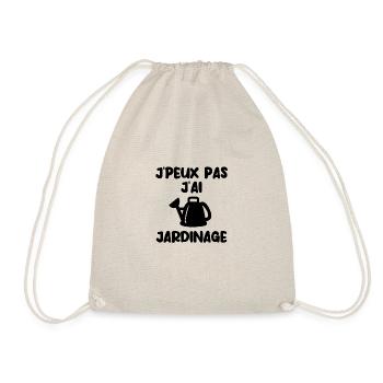 J’peux pas j’ai jardinage - Sac de sport léger - nature - Devant