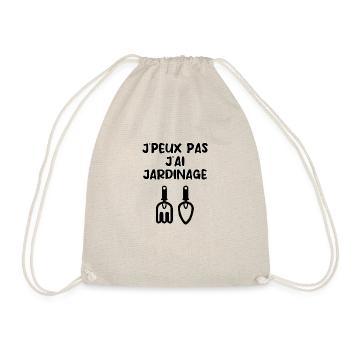 J’peux pas j’ai jardinage - Sac de sport léger - nature - Devant