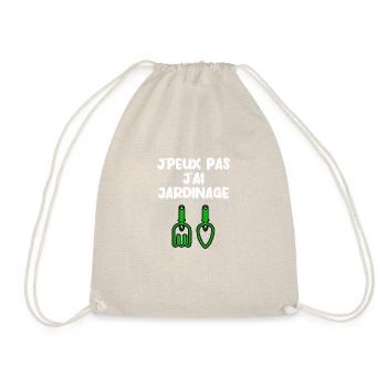 J’peux pas j’ai jardinage - Sac de sport léger - nature - Devant