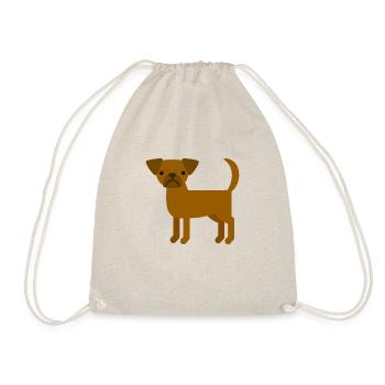 Petit Brabancon - Drawstring Bag - nature - Front