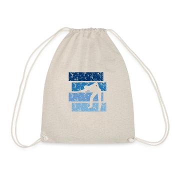 Billiard cadeau Vintage - Sac de sport léger - nature - Devant