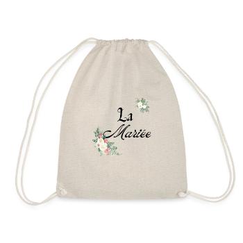La mariée - Sac de sport léger - nature - Devant