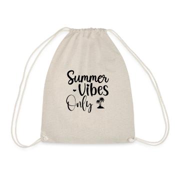 Summer Vibes Only - Turnbeutel - Natur - Vorne