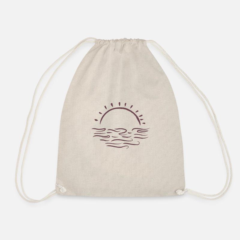 Soleil et mer - Sac de sport léger - nature