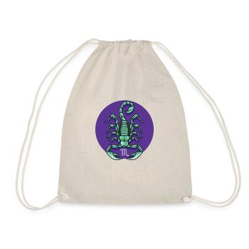 Zodiac - Star Sign - Scorpio - pos - Turnbeutel - Natur - Vorne
