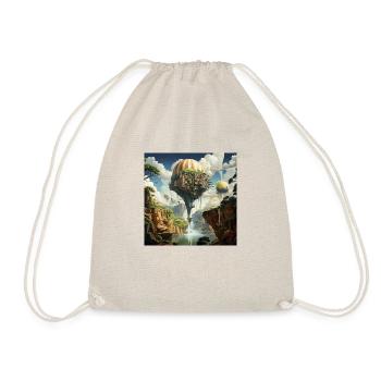 Fantastic dream worlds - Drawstring Bag - nature - Front