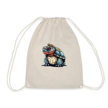 Zaza the streum - Drawstring Bag - nature - Front