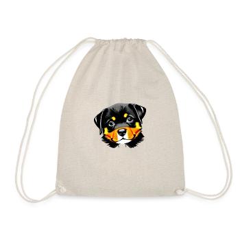 Rottweiler Dog Rottweiler Puppy Dogs Puppy - Drawstring Bag - nature - Front
