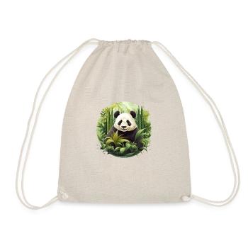Panda's Paradise - Turnbeutel - Natur - Vorne