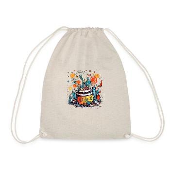 Gâteau d anniversaire n°2 - Sac de sport léger - nature - Devant