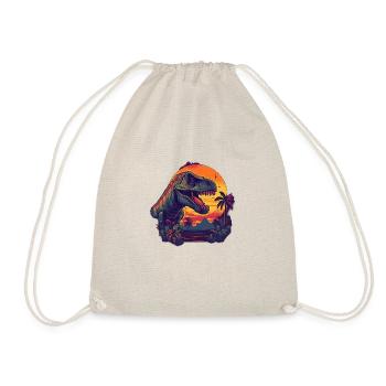 Mighty T Rex King - Drawstring Bag - nature - Front