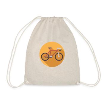 Fahrrad - Turnbeutel - Natur - Vorne