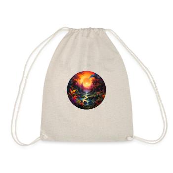 Paradise - Drawstring Bag - nature - Front