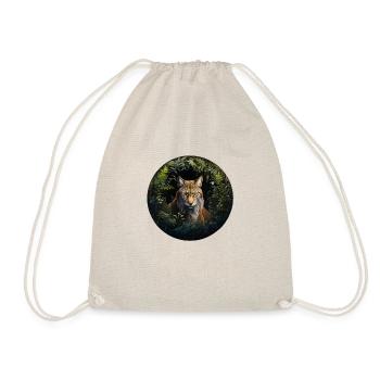 Bobcat - Drawstring Bag - nature - Front