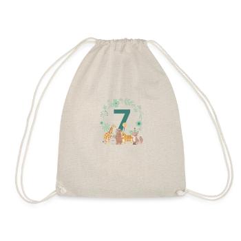 7th anniversary - seventh anniversary animals - Drawstring Bag - nature - Front
