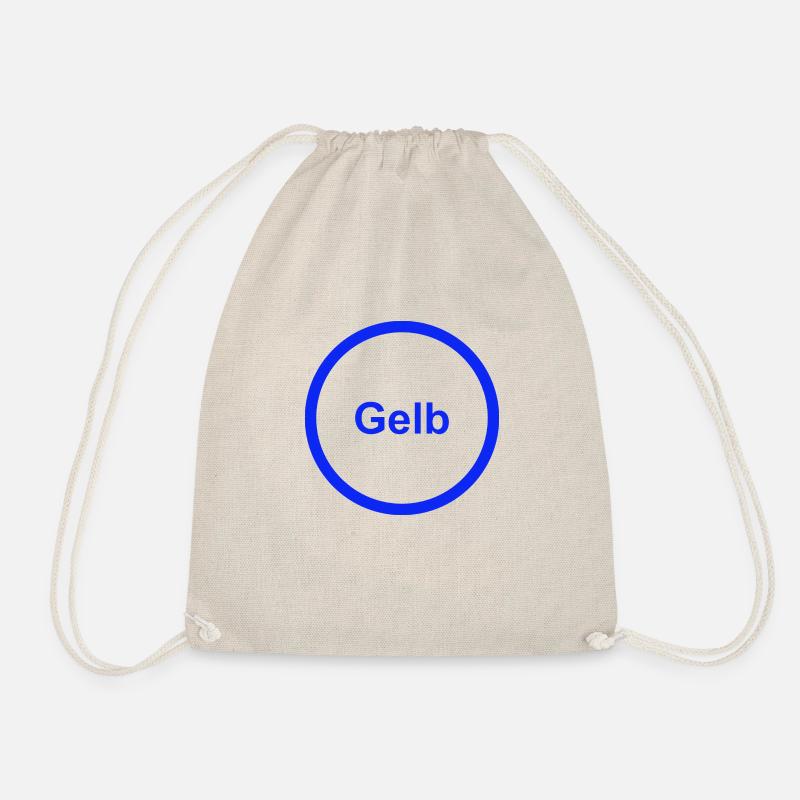 Gelb - Turnbeutel - Natur