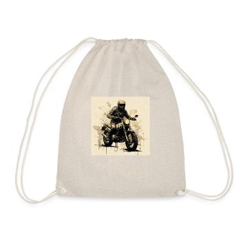 Roadrtip avec une moto vintage ! - Sac de sport léger - nature - Devant