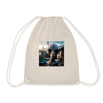 Alien no.1 - Drawstring Bag - nature - Front