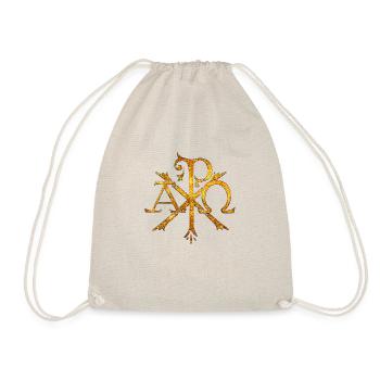 I am Alpha and Omega Jesus Christ Hop Church Bible - Drawstring Bag - nature - Front