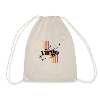 Virgo horoscope rétro - Sac de sport léger - nature - Devant