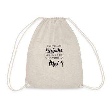 Femmes parfaites nées en mai - Sac de sport léger - nature - Devant