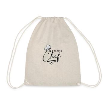Ici c'est moi le chef tn - Sac de sport léger - nature - Devant