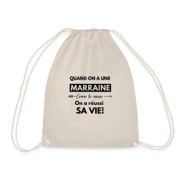 quand on a une filleule comme la mienne - Sac de sport léger - nature - Devant