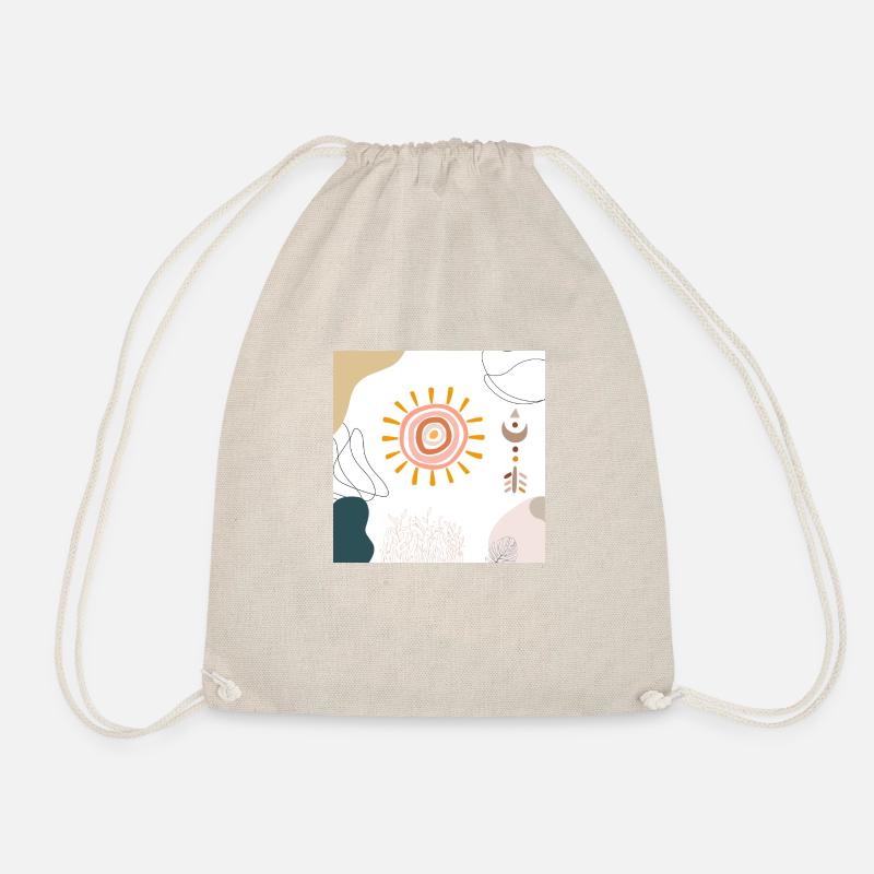 Summer Fern Simple Modern boho art - Turnbeutel - Natur