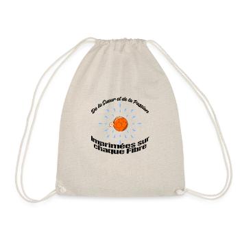 Cadeau Handball : Sueur et Passion - Sac de sport léger - nature - Devant