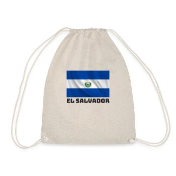 Drapeau du Salvador - Sac de sport léger - nature - Devant