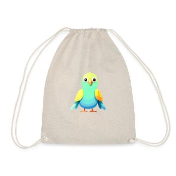Budgie Bird Cockatiel Bird Owner - Drawstring Bag - nature - Front