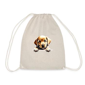 Puppy Dogs Golden Retriever Dog Owners - Drawstring Bag - nature - Front