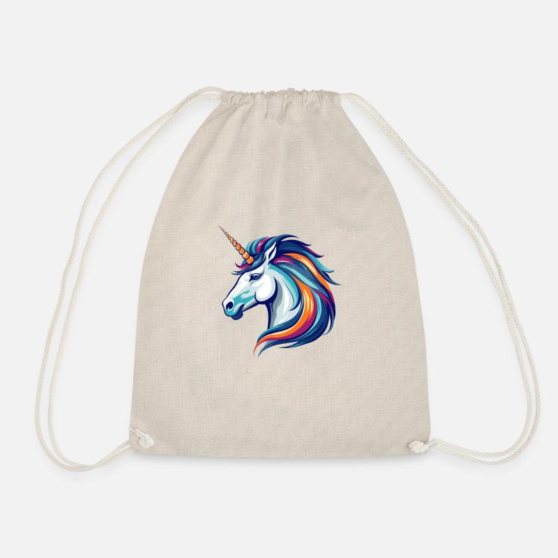Einhorn - Turnbeutel - Natur