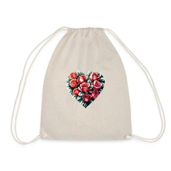 Saint-Valentin, Fête des mères, Mariage, Amour, Fiançailles - Sac de sport léger - nature - Devant
