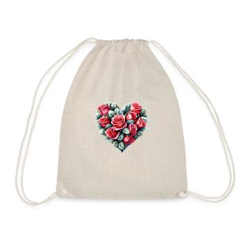 Wedding, Love, Valentine's Day, Engagement, Mother's Day - Drawstring Bag - nature - Front