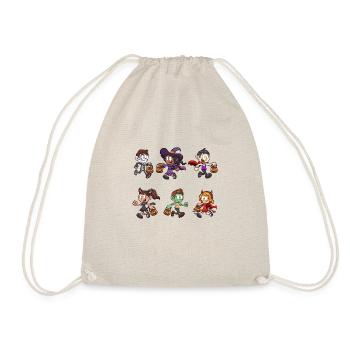 Trick Or Treat Kids - Drawstring Bag - nature - Front
