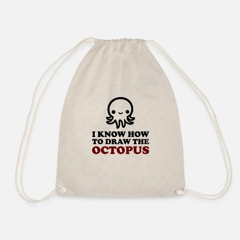 The Octopus - Turnbeutel - Natur