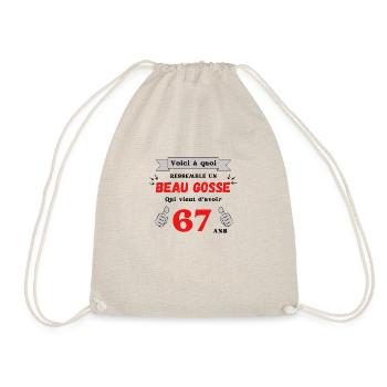 This Is What A Handsome 67-Year-Old Guy Looks Like - Drawstring Bag - nature - Front
