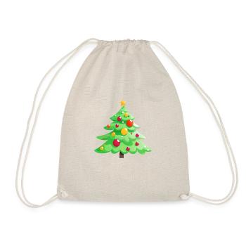Arbre de Noël Cadeau Arbre de Noël Noël - Sac de sport léger - nature - Devant