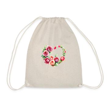 Engagement Valentine's Day Wedding Love Mother's Day - Drawstring Bag - nature - Front