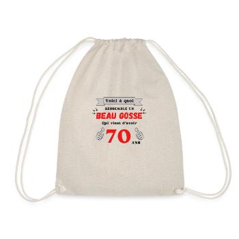 Voici à quoi ressemble un beau gosse de 70 Ans - Sac de sport léger - nature - Devant