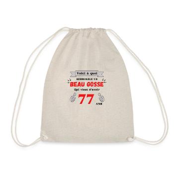 This Is What A Handsome 77-Year-Old Guy Looks Like - Drawstring Bag - nature - Front