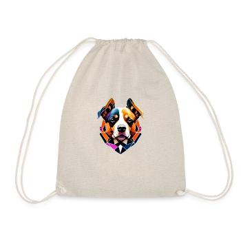 Dog Owners Dogs Golden Retriever Puppy - Drawstring Bag - nature - Front