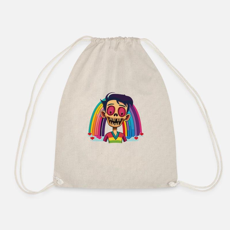 Pride Zombie 12 - Turnbeutel - Natur