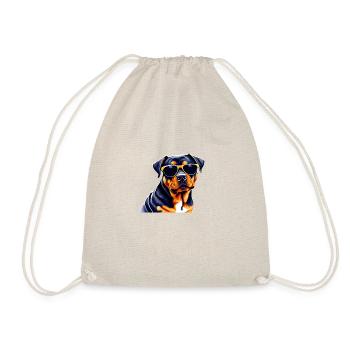 Rottweiler Chien Chiot Rottweiler Chiot Chiens - Sac de sport léger - nature - Devant