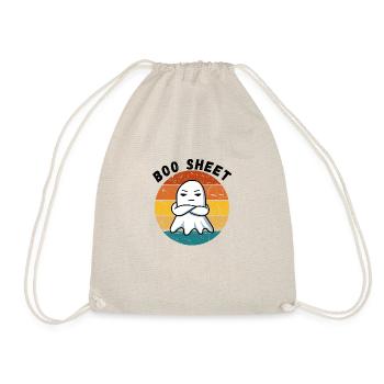 Boo sheet - Drawstring Bag - nature - Front