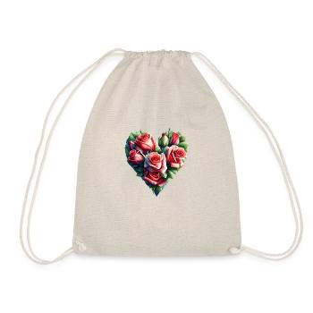 Valentine's Day, Wedding, Love, Engagement, Mother's Day - Drawstring Bag - nature - Front