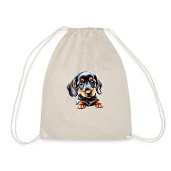 Dachshund Puppy Dogs Dachshund Dog Dog Owner - Drawstring Bag - nature - Front