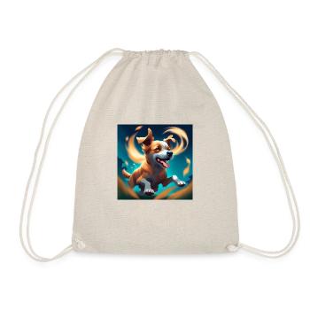 Moonlight Swing - A Nocturnal Adventure - Drawstring Bag - nature - Front