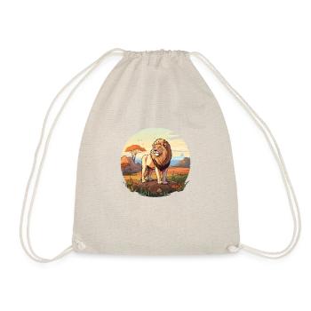 King of the Savannah - Drawstring Bag - nature - Front